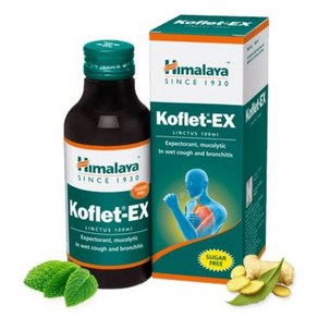 Himalaya Healthcae Koflet-EX Linctus Suga Fee, 1세트, 100ml