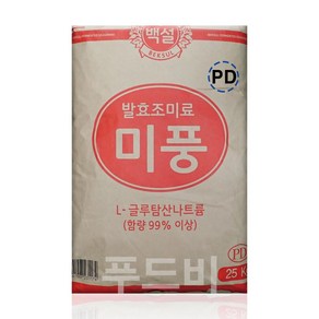 CJ 백설 미풍 PD 25kg, 1개