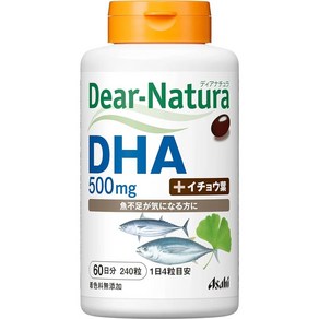 Dea-Natua 디어내츄라 DHA+은행잎 240정 60일분, 1개