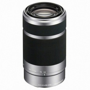 소니정품 알파 E 55-210mm F4.5-6.3 OSS 실버[새상품(번들렌즈)]/ED, E 55-210mm F4.5-6.3 OSS 실버