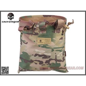 [Emerson Gear] MAGAZINE DUMP POUCH 500D (덤프 파우치 탄창 주머니 악세사리 워벨트 전술파우치 멀티캠 멀티캠블랙 코요테 브라운 레인저 그린)