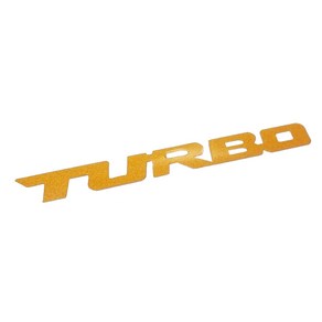 락모터스 자동차 터보 TURBO 레터링스티커 로고 반사스티커 포인트 트렁크 데칼