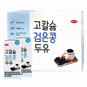 한미 검은콩 고칼슘 두유, 40개, 190ml