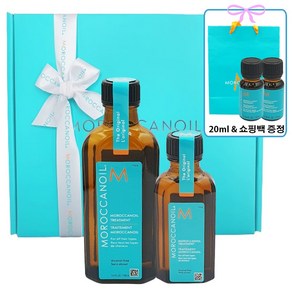 (백화점 정품출고)모로칸오일 패밀리세트 / 100ml + 50ml (20ml추가증정) 펌프포함, 1개