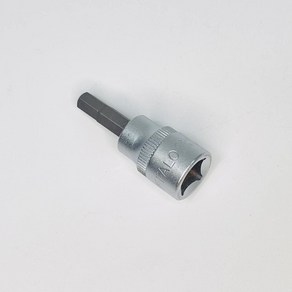 세신 3/8인치 육각비트소켓 6각 복스알 4mm 48L, 3/8인치x4MM-48L, 1개