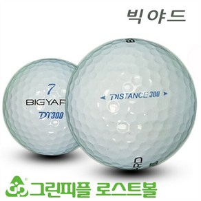 [시스처G]로스트볼16개 빅야드 DT 300 골프공 상급2 [신서몰], 1개