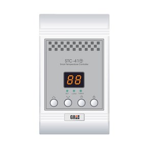 온도조절기 STC-41 4kw [일반형 통신형 키텍용] 바닥난방 난방필름 전기판넬 전기온돌 0~80도 디지털온도제어, STC-41T(통신형), 1개