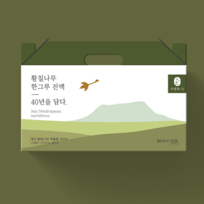 수망912 40년 제주 황칠나무 진액 30포+30포, 2.4L, 2박스