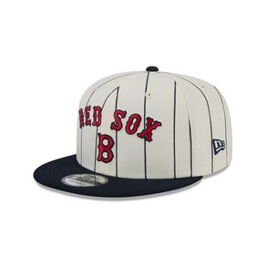 [해외] 1045440 뉴에라 모자 MLB [보스턴 레드삭스] Jesey Pinstipe 9FIFTY Hat