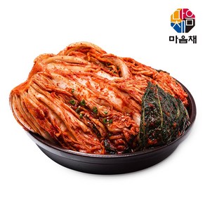 [마음채] 포기김치 3kg / 아삭아삭 깔끔한 맛 (HACCP인증), 1개