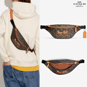 코치 오리지날 차터 벨트백 7 홀스앤케리지 C8421 Charter Belt Bag