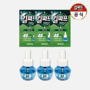 킬파프 모기약 리퀴드 48일 리필액, 35ml, 3개