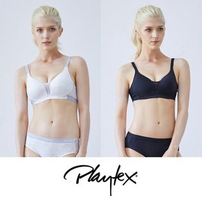 국내매장판 플레이텍스 여성 속옷 브라 Playtex 와이어리스 스포티플러스 종세트