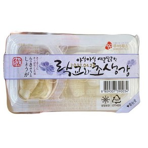 주비푸드 락교와 초생강, 60g, 5개