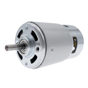 대형 토크 저소음 RS 775 모터 DC 12V 24V 더블 볼 베어링 나노 RS775, 1개, 15) 15000pm - 12V