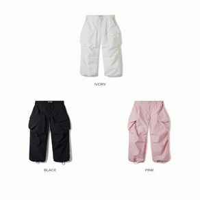 [엔터식스]후아유 여성용 나일론 카고 팬츠 / Lightweight Nylon Cotton Cargo PantsWHTAE2..