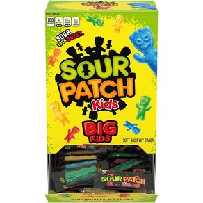 SOUR PATCH KIDS 트로피컬 소프트 & 츄이 캔디 355-226.8g12-8온스 백 194230, 오리지널 모듬