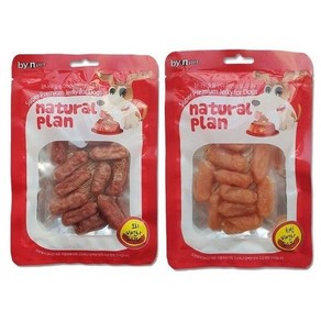 강아지간식 내추럴플랜 비엔나 소시지 100g, 치킨 100g, 1개