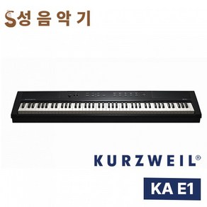 영창 커즈와일 KAE1 블랙 전자 디지털 피아노 키보드 KA E1 88건반 [Kuzweil KAE1 커즈와일 KA-E1], 1개