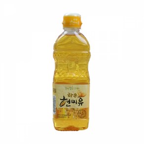 두레생협 현미유(500ml), 1개, 500ml