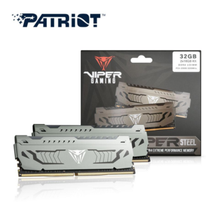 패트리어트 DDR4 32G PC4-25600 CL16 VIPER STEEL 3200MHz (16G*2) 듀얼패키지 파인인포, 2개