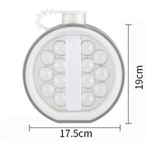 제빙기 아이스메이커 미니 가정용 휴대용 2 in 1 크리 에이 티브 스 큐빅 컨테이너, a