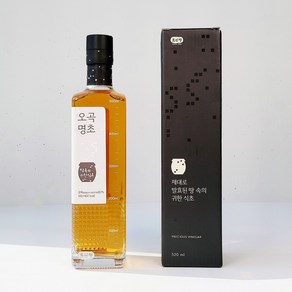 초산정 오곡명초 천연발효 한상준 식초 520ml 3년숙성, 1개