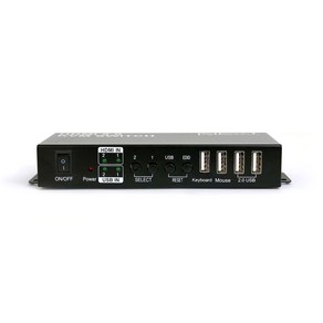 넥스트 NEXT-7202KVM-4K HDMI 2대1 KVM스위치 4K USB포트 1개