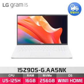 LG전자 2024 그램15 15Z90S-GA5NK 울트라5 125H, 15Z90S-G.AA5NK, WIN11 Home, 16GB, 256GB, 화이트