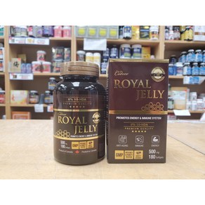 코데코 뉴트리션 로얄젤리 90일분 500mg x 180캡슐 CODECO ROYAL JELLY 500mg 180caps 코데코 로얄젤리 캐나다에서 직배송, 180정, 1개