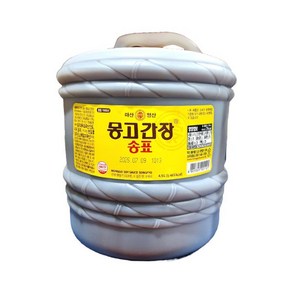 마산몽고 송표간장 4.5L 마산몽고간장 송표간장 간장, 1개