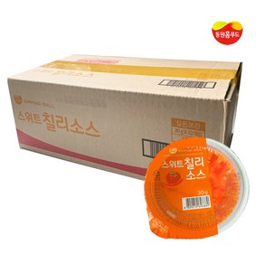 [제이케이푸드] 동원 홈푸드 스위트 칠리소스 BOX (30gX32개) 일회용 딥핑 치킨 양념 디핑볼 컵소스, 30g, 32개