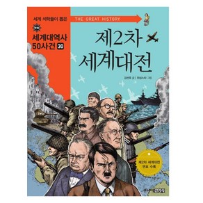 제2차 세계대전(세계석학들이뽑은세계대역사50사건만화 30), 주니어김영사