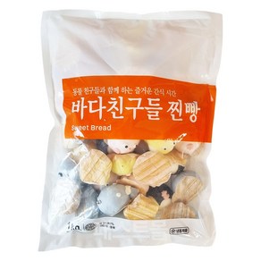 세미원 이솝찐빵 바다친구들찐빵 1kg(40개입), 1kg, 1개, 바다친구들찐빵1kg