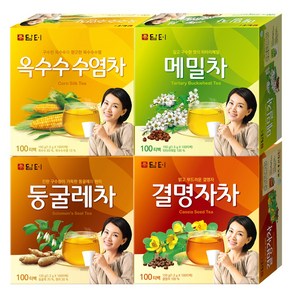 담터 둥굴레차+메밀차+결명자차+옥수수수염차 (400T), 400개