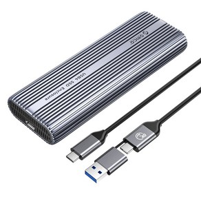 오리코 썬더볼트 4/3 호환 40Gbps M.2 NVMe 외장 SSD 케이스 ACOM2-U4, 1개