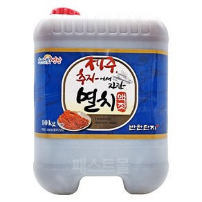 천년의빛영광 제주 추자도 멸치액젓, 10kg, 1개