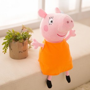 돼지 페파피그 봉제인형 40cm, 페파 엄마, 25cm, 1개