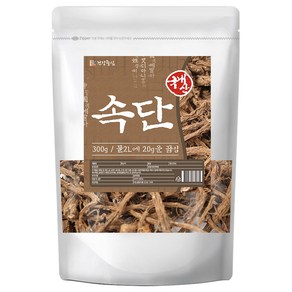 건강중심 국산 말린 속단 300g 속절 접골 한속단