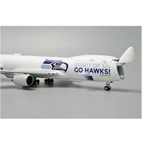 SPIRIT OF GO HAWKS! B747-8F N841BA 1:400