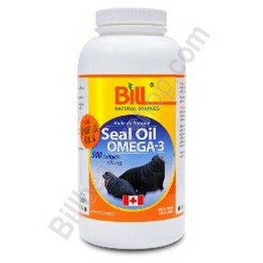 (빌) 물범유 오메가3 500mg 500정 (Bill Seal Oil Omega3), 기본옵션, 1개