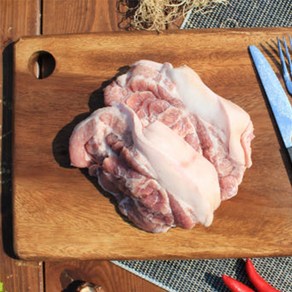 꿀맛컴퍼니 한돈 돼지 덜미살 (냉장), 1개, 500g