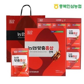 충북인삼농협 농협 맞춤홍삼진액 70ml X 30포, 30회분, 2.1L, 1개