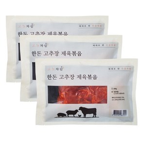 [코스트코]오늘차림한돈고추장제육볶음600g x 3ea, 3개, 600g