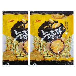 청우 가마솥 누룽지 캔디, 1.2kg, 2개