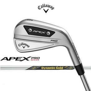 [한국캘러웨이골프] Apex 24 Po 스틸 7 아이언 (Dynamic Gold MID 115), Dynamic Gold MID 115