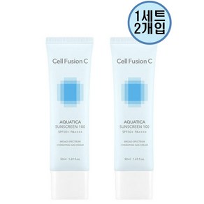 셀퓨전씨 아쿠아티카 썬스크린 100 SPF50+ PA++++, 45ml, 1세트