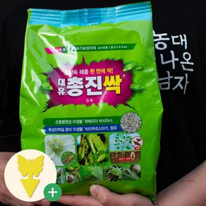 [농대나온남자] 총진싹 입제 3kg + 나비끈끈이트랩, 1개