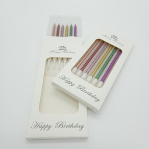 스틱케이크초 생일초 이벤트초 기념일 파티용품, 믹스