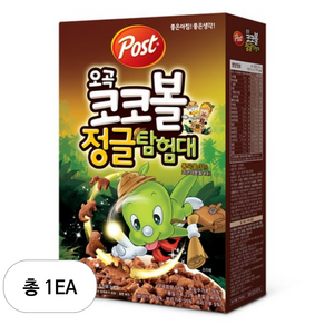 포스트 오곡 코코볼 정글탐험대 시리얼, 550g, 1개